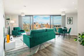 2 Bedroom City Center Penthouse - Birmingham - Free Parking - Netflix